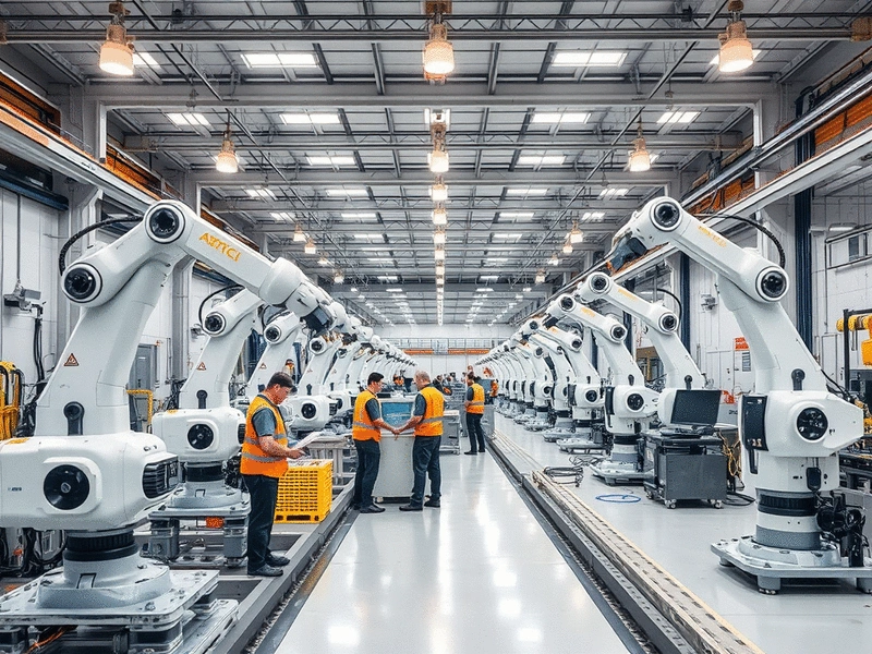 The Role of Artificial Intelligence in Enhancing Manufacturing Productivity